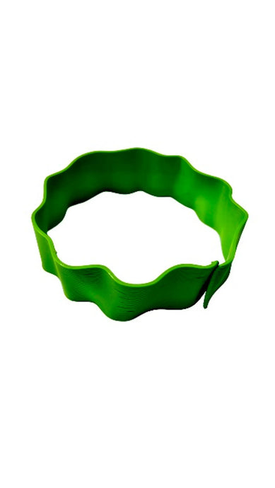 3D Printed Necklace & Headband in Green LOVE HERO SUSTAINABLE FASHION